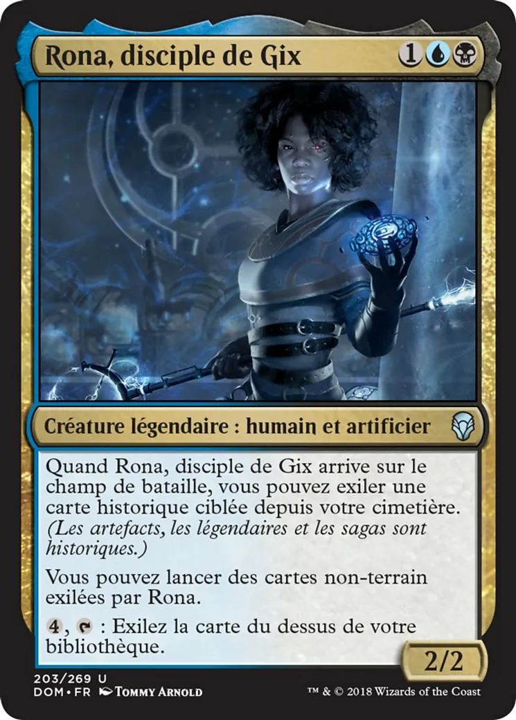 Rona, disciple de Gix — Dominaria — Magic: The Gathering