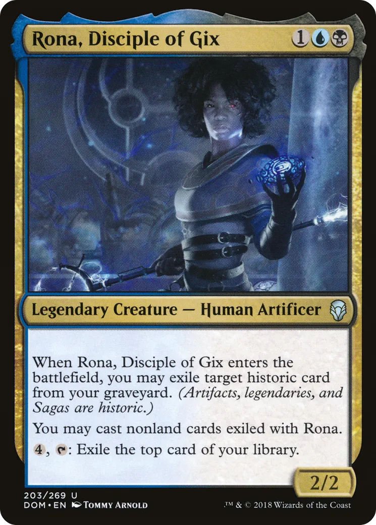 Rona, disciple de Gix — Dominaria — Magic: The Gathering