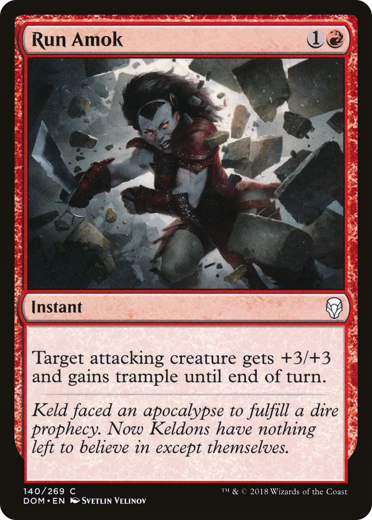 Folie furieuse — Dominaria — Magic: The Gathering