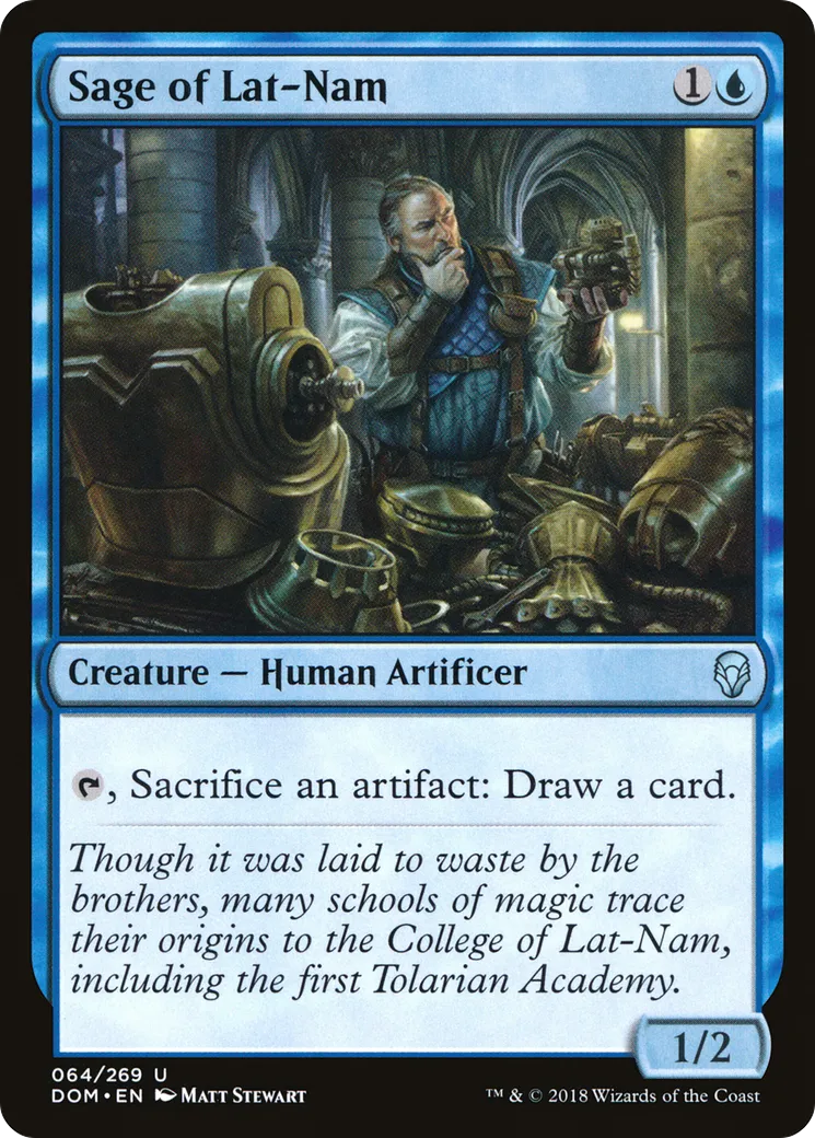 Sage de Lat-Nam — Dominaria — Magic: The Gathering