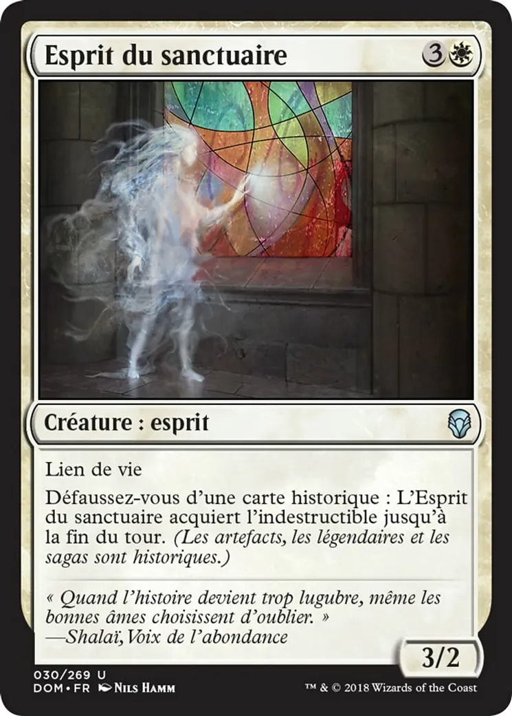 Esprit du sanctuaire — Dominaria — Magic: The Gathering