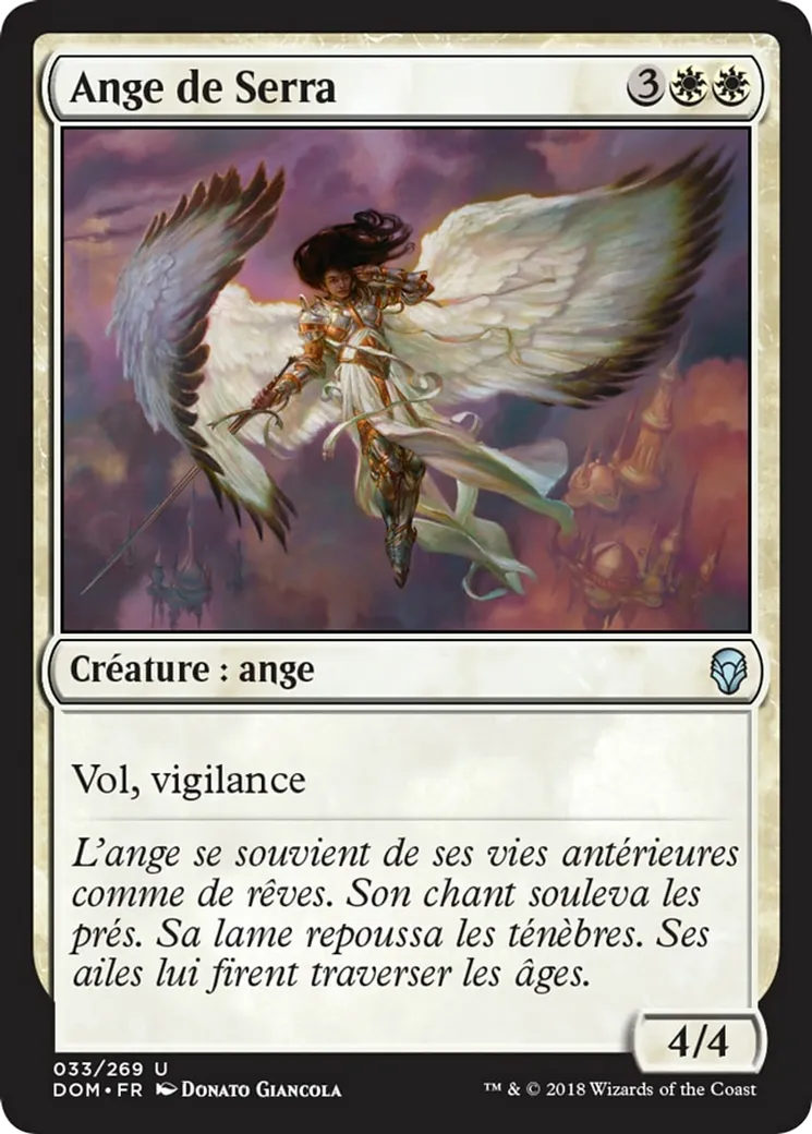 Ange de Serra — Dominaria — Magic: The Gathering