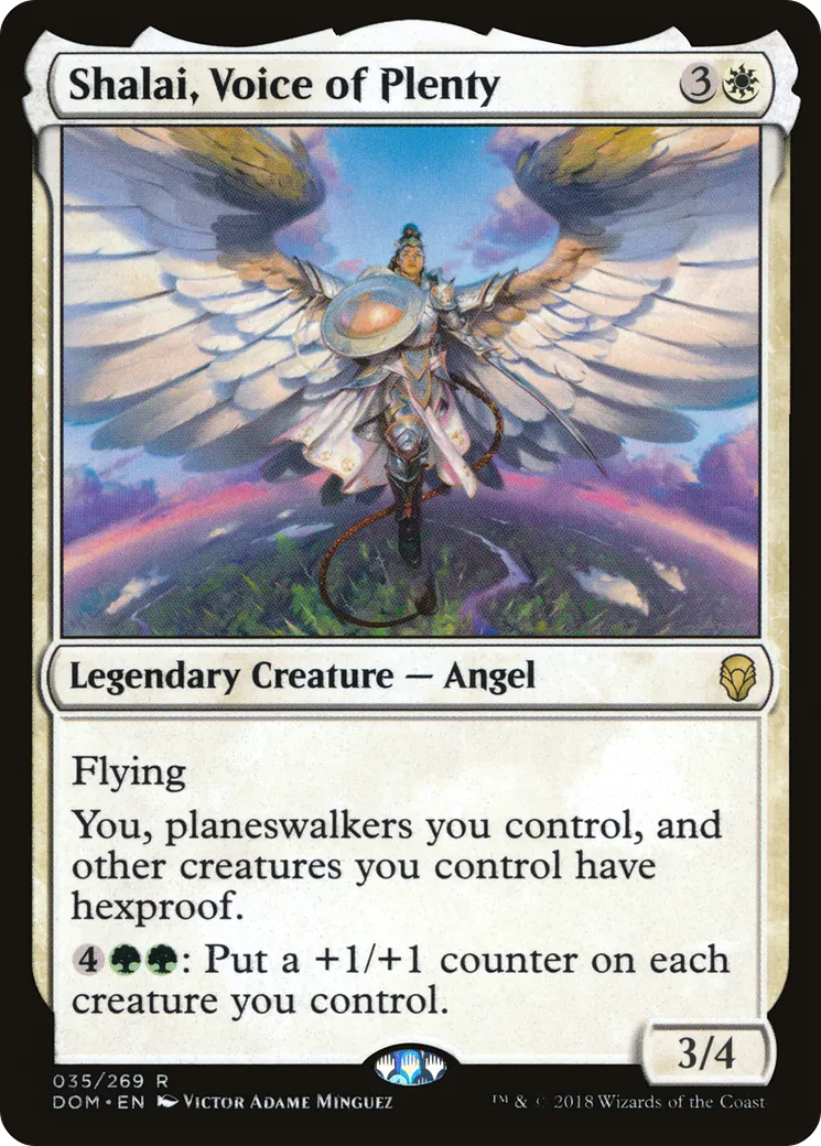 Shalai, Voice of Plenty — Dominaria — Magic: The Gathering
