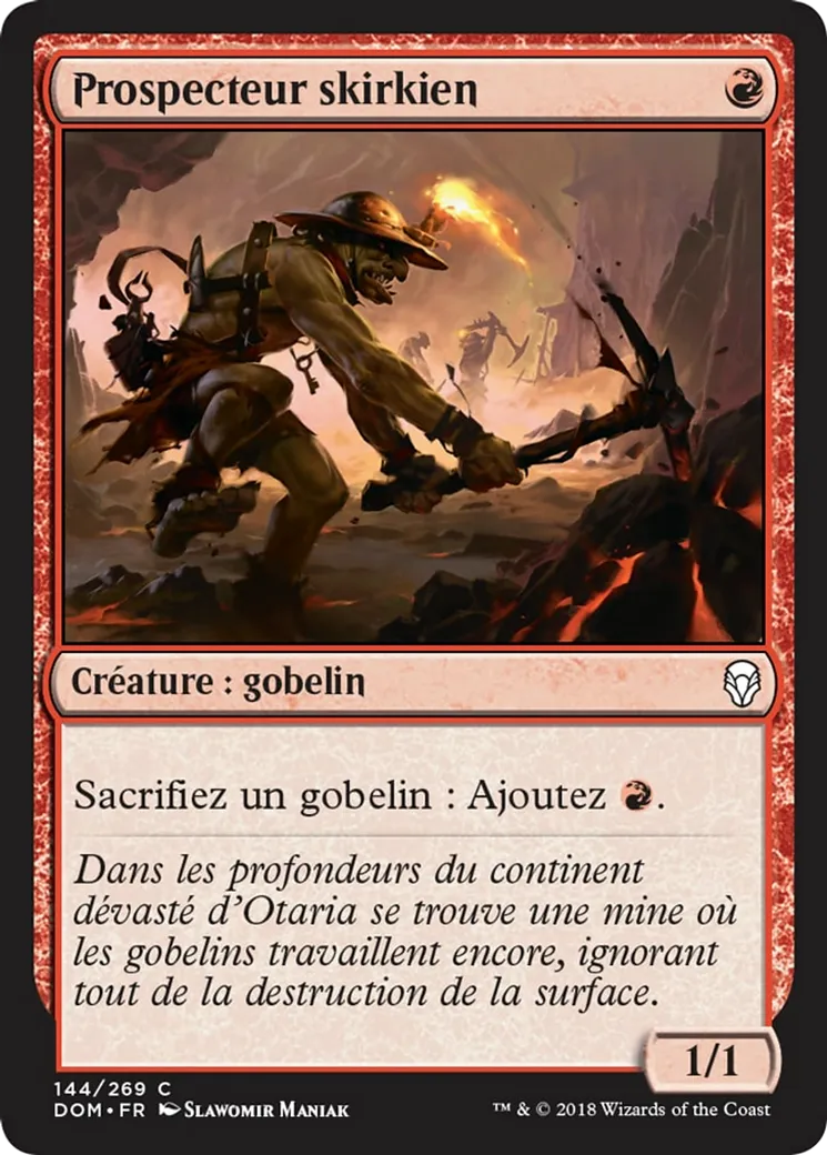 Prospecteur skirkien — Dominaria — Magic: The Gathering