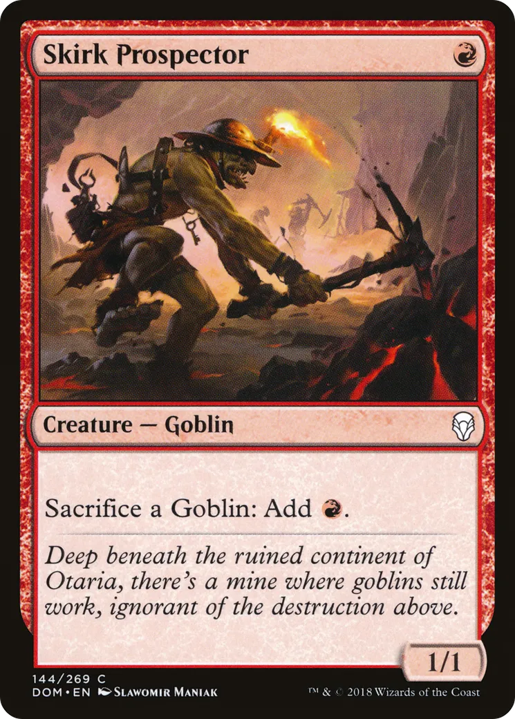 Skirk Prospector — Dominaria — Magic: The Gathering