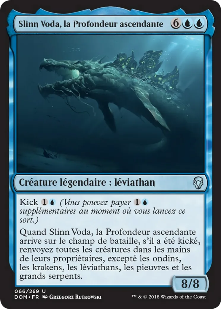 Slinn Voda, la Profondeur ascendante — Dominaria — Magic: The Gathering