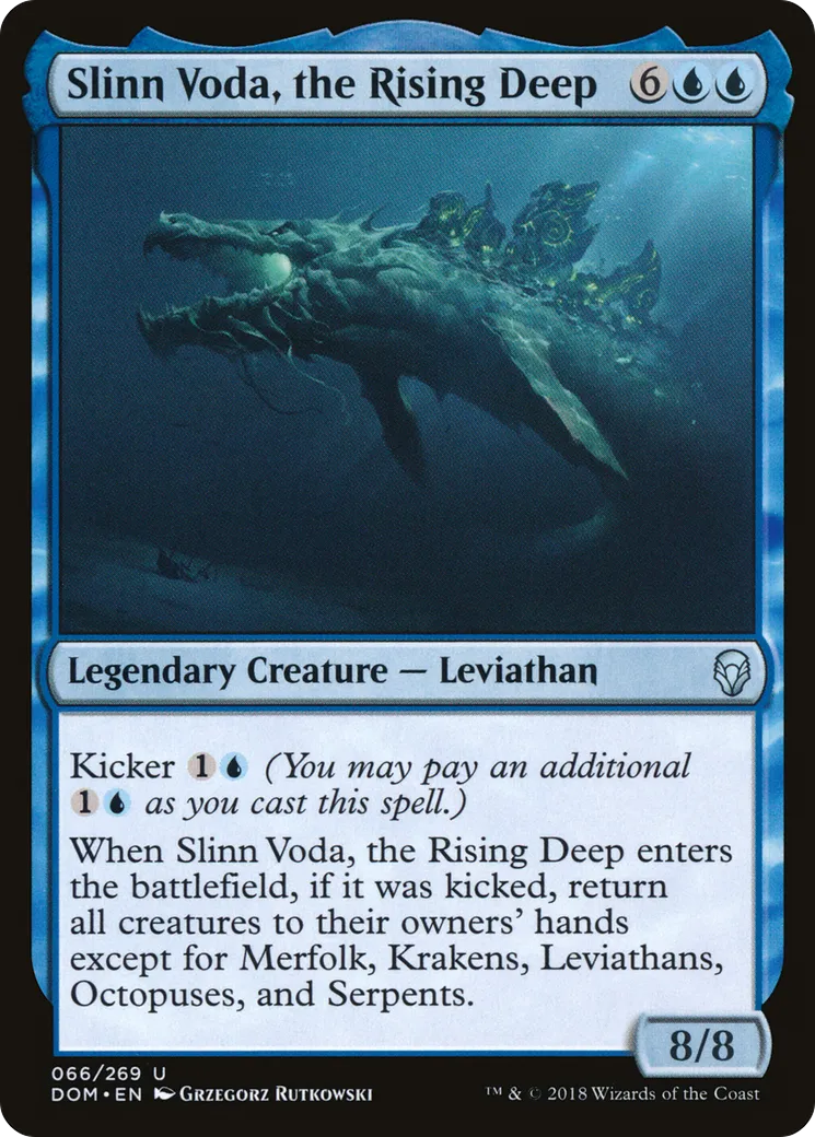 Slinn Voda, the Rising Deep — Dominaria — Magic: The Gathering