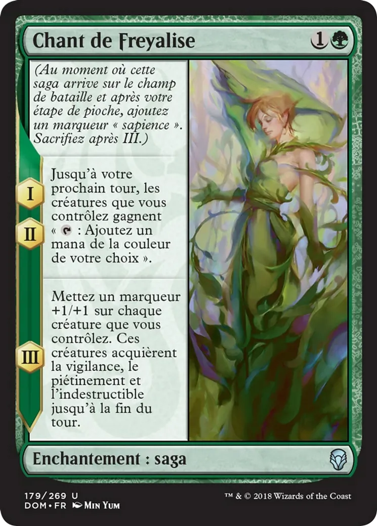 Chant de Freyalise — Dominaria — Magic: The Gathering
