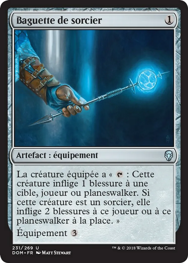 Baguette de sorcier — Dominaria — Magic: The Gathering