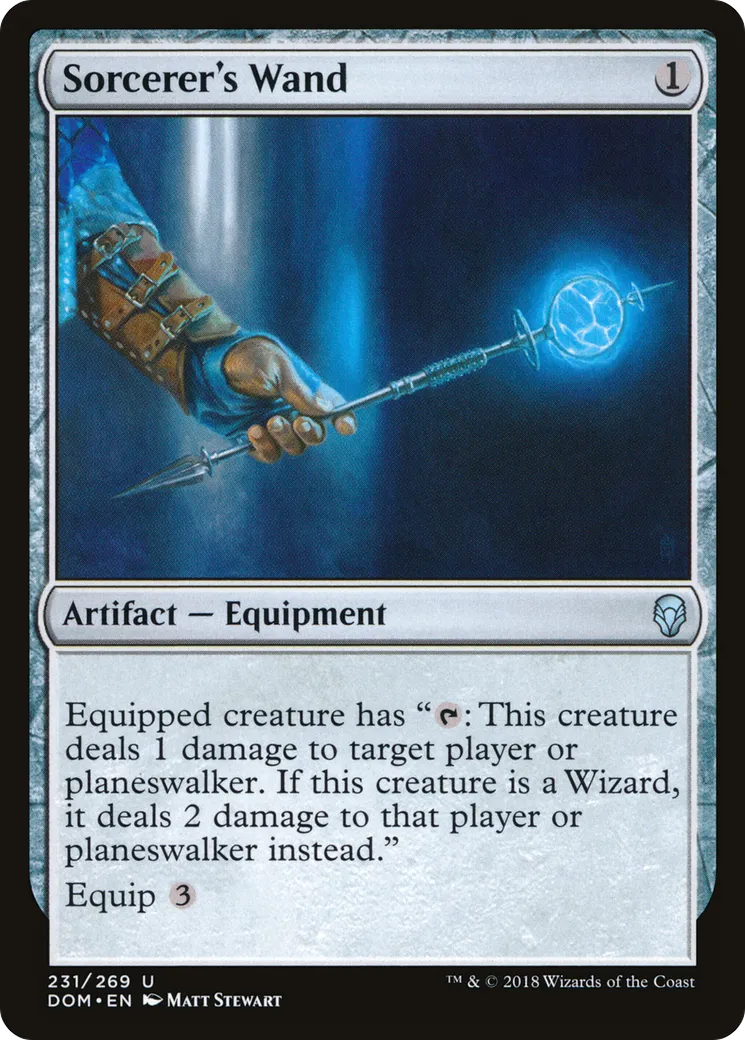 Baguette de sorcier — Dominaria — Magic: The Gathering