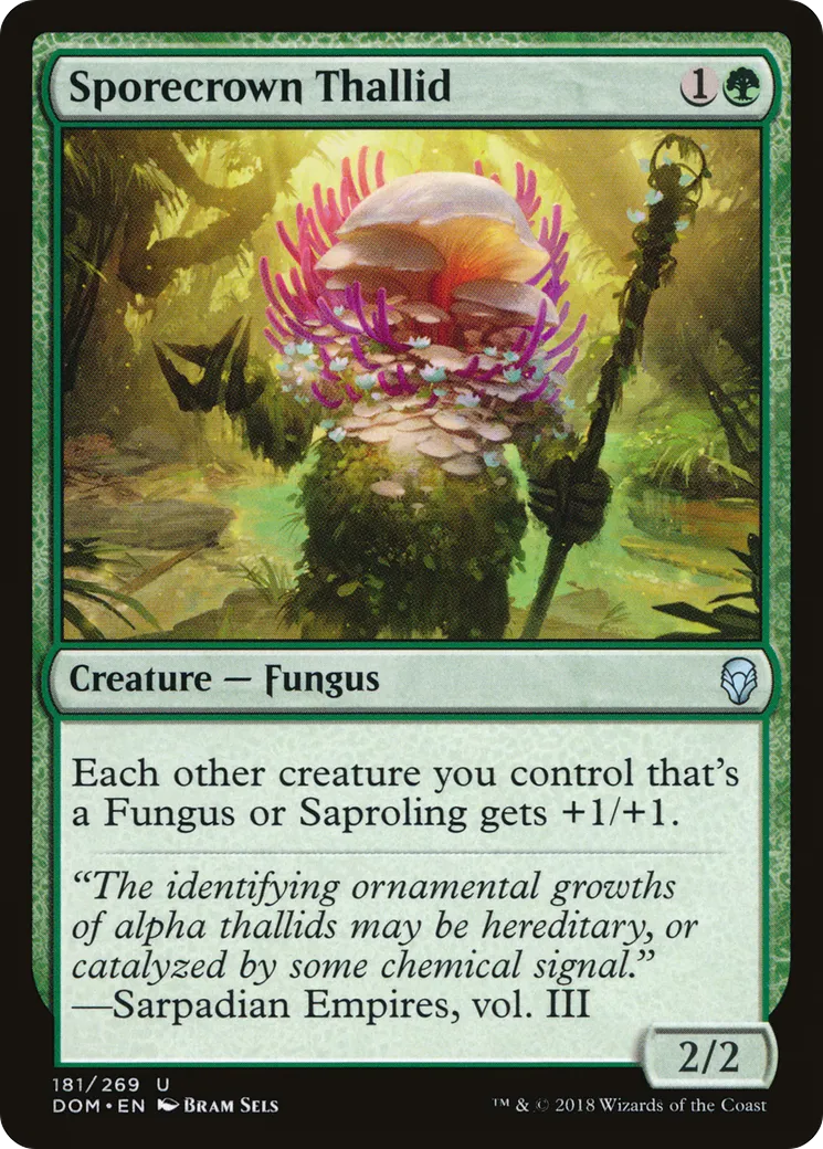 Sporecrown Thallid — Dominaria — Magic: The Gathering