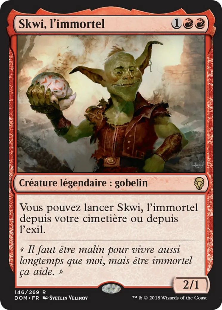 Skwi, l'immortel — Dominaria — Magic: The Gathering