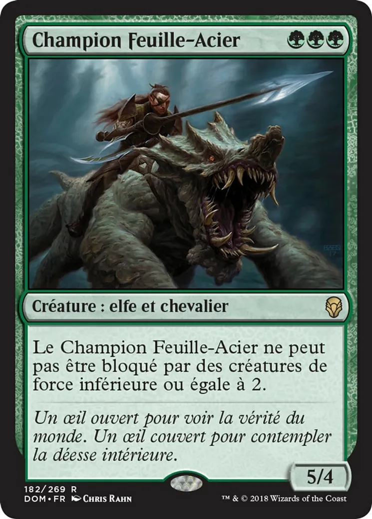 Champion Feuille-Acier — Dominaria — Magic: The Gathering