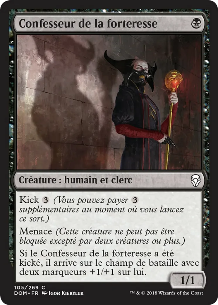 Confesseur de la forteresse — Dominaria — Magic: The Gathering
