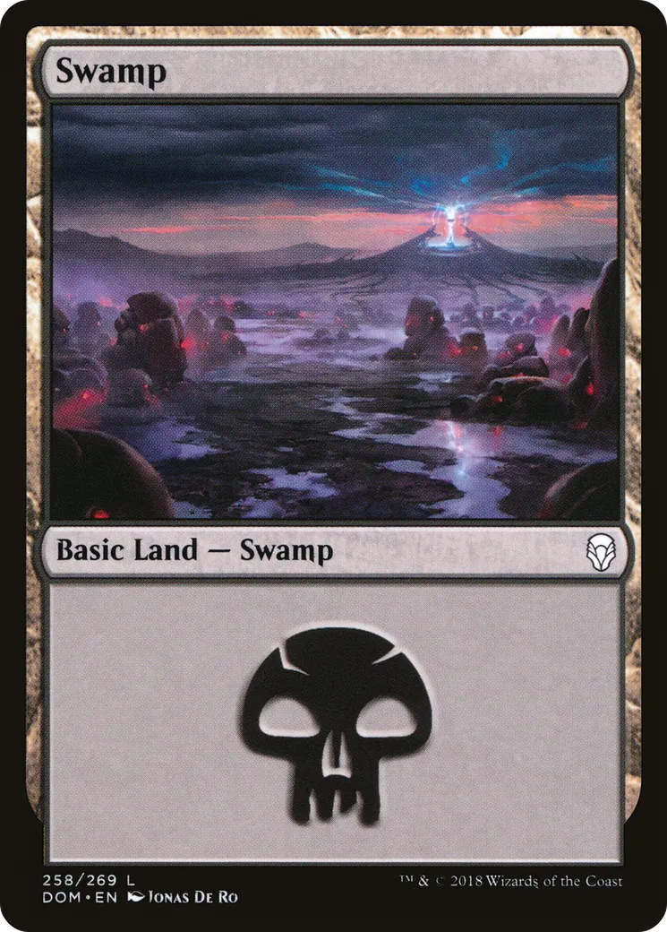 Swamp — Dominaria — Magic: The Gathering