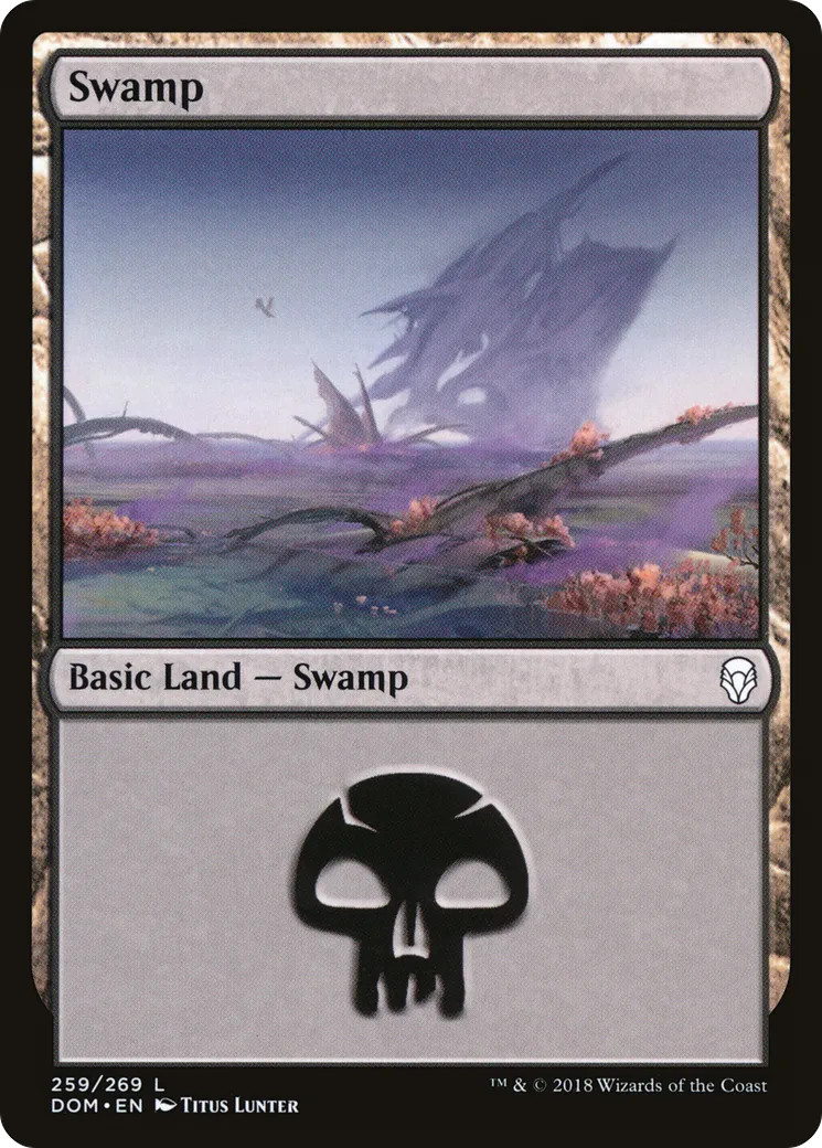 Swamp — Dominaria — Magic: The Gathering