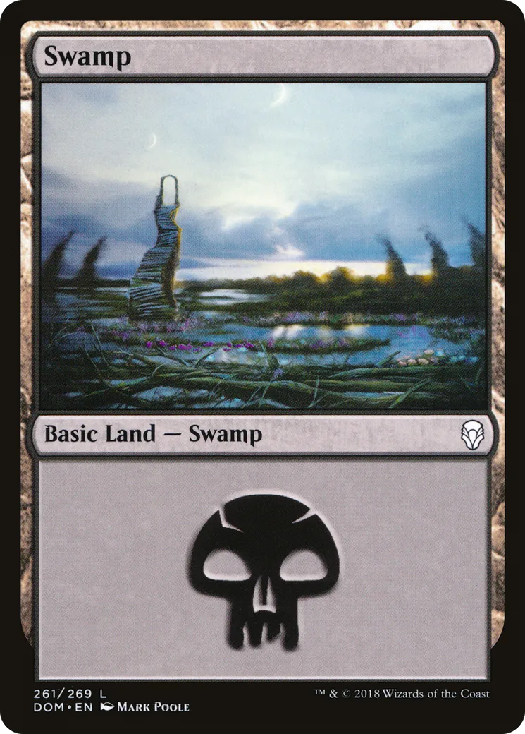 Swamp — Dominaria — Magic: The Gathering