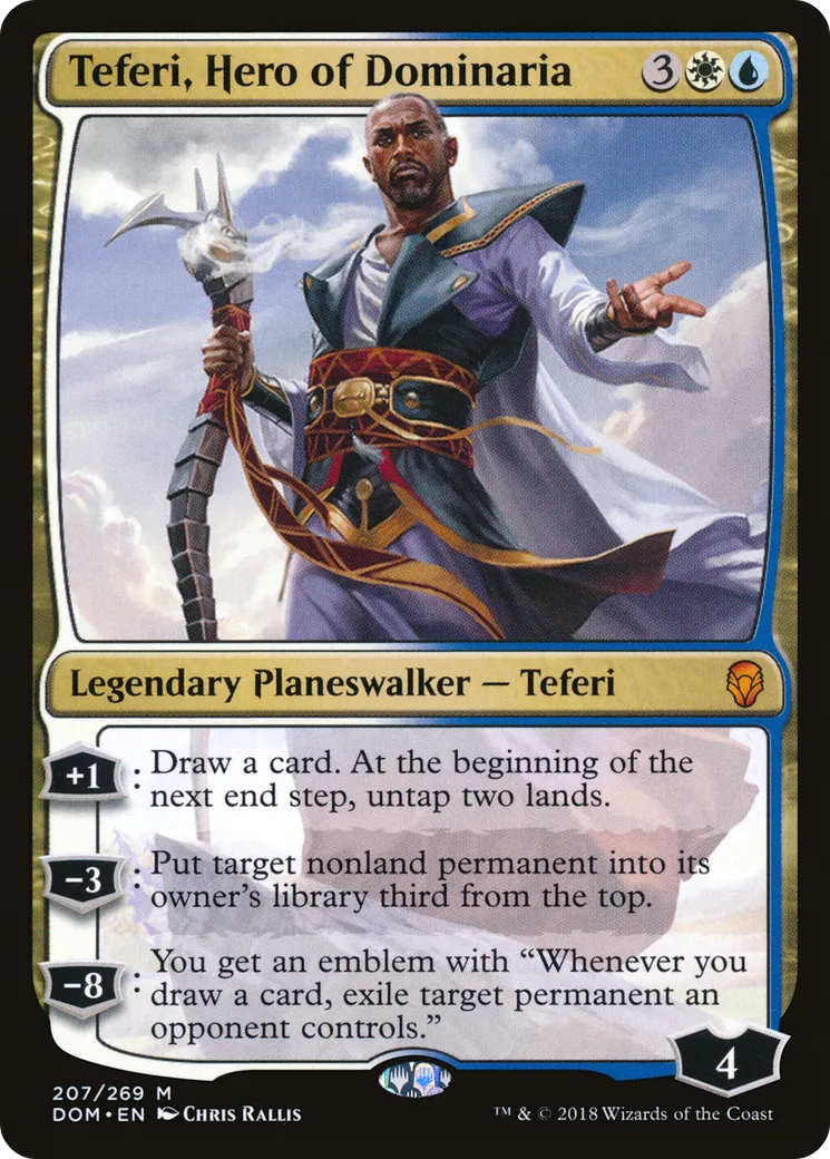 Teferi, Hero of Dominaria — Dominaria — Magic: The Gathering