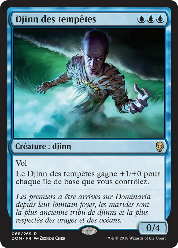 Djinn des tempêtes — Dominaria — Magic: The Gathering