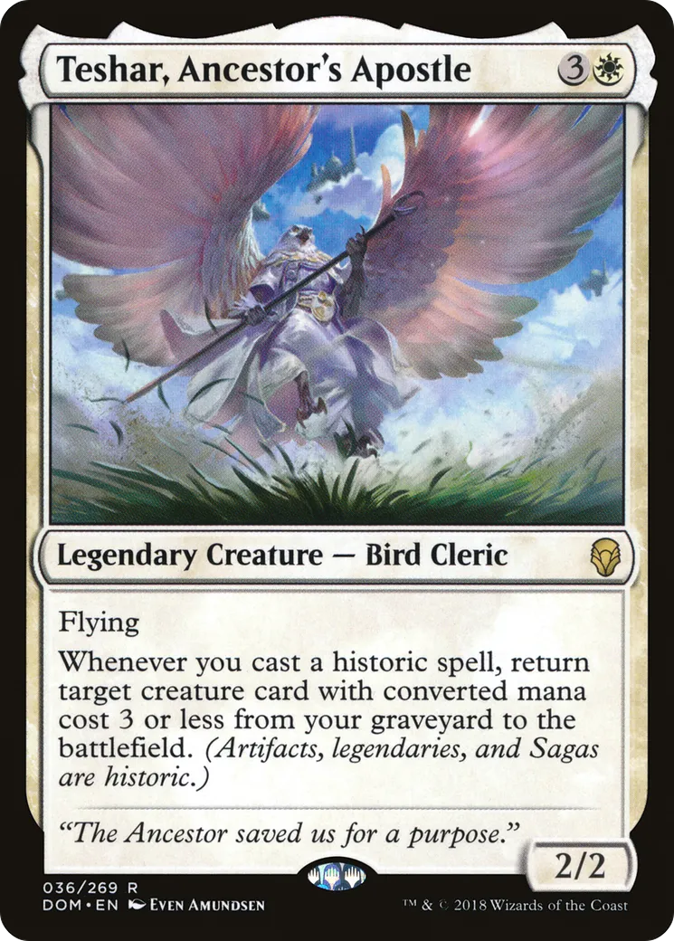 Teshar, Ancestor's Apostle from Dominaria - Magic: The Gathering