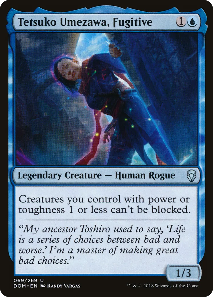 Tetsuko Umezawa, Fugitive from Dominaria - Magic: The Gathering
