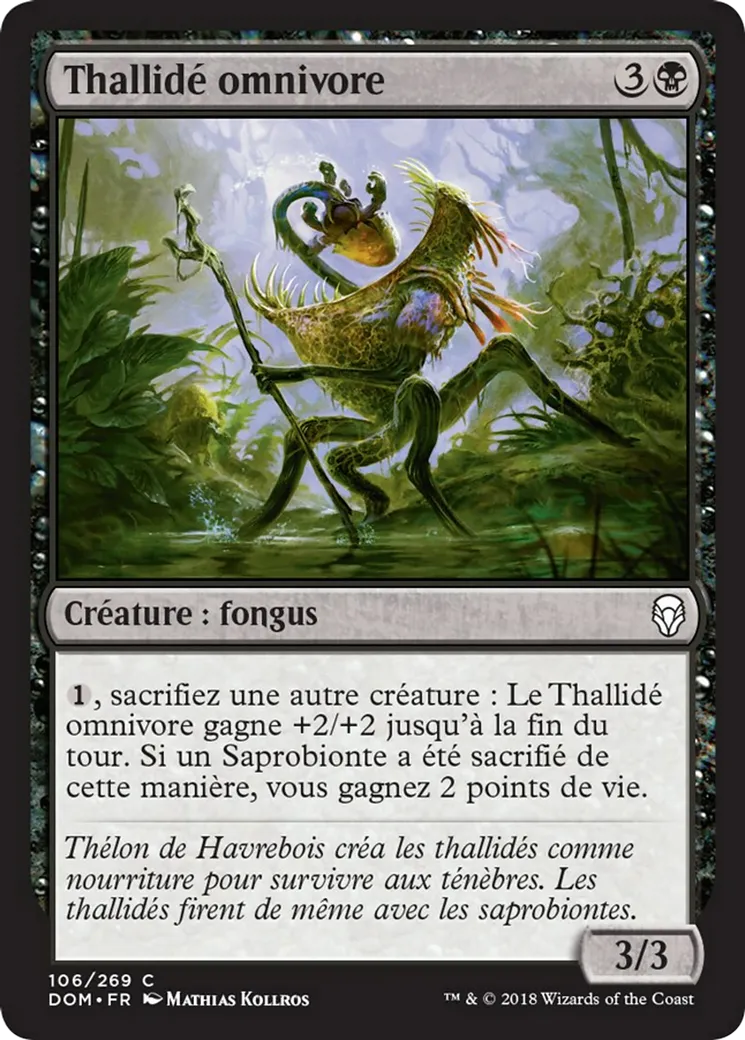 Thallidé omnivore — Dominaria — Magic: The Gathering