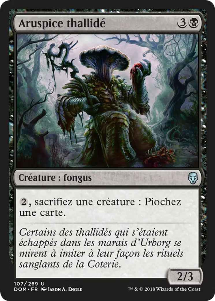 Aruspice thallidé from Dominaria - Magic: The Gathering