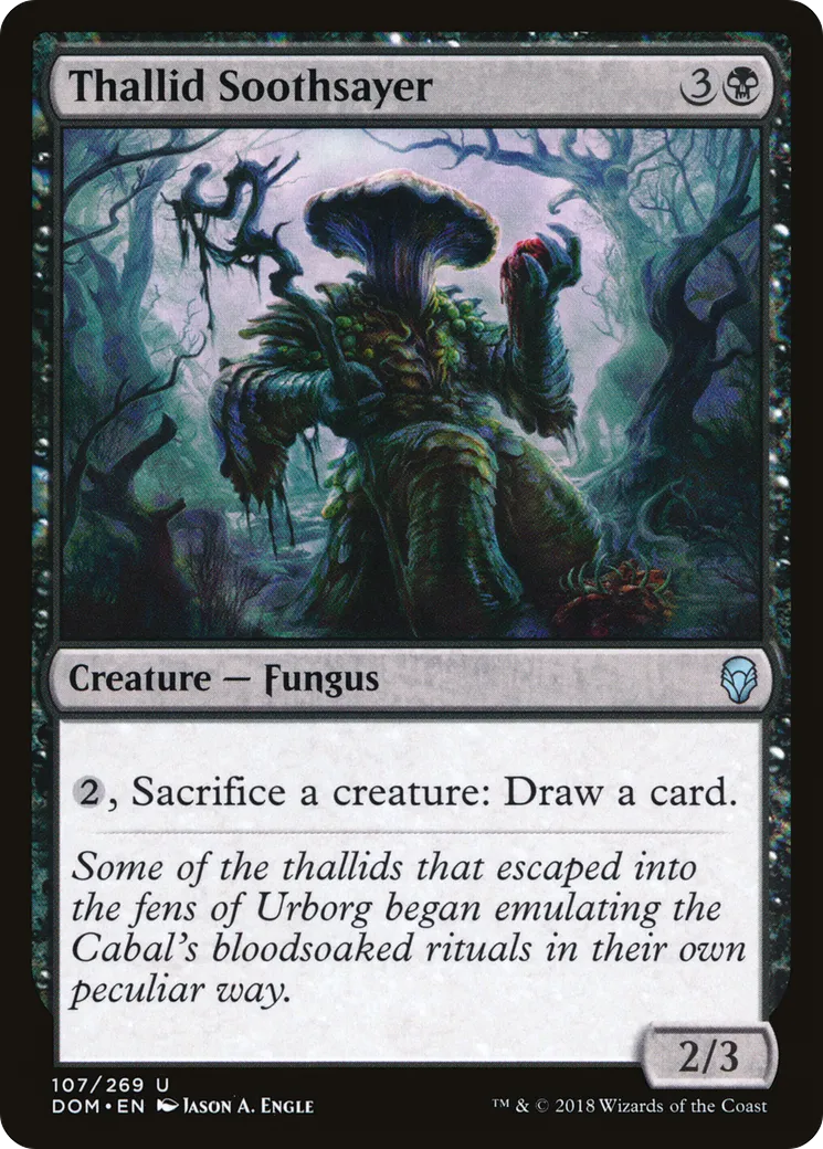 Thallid Soothsayer — Dominaria — Magic: The Gathering