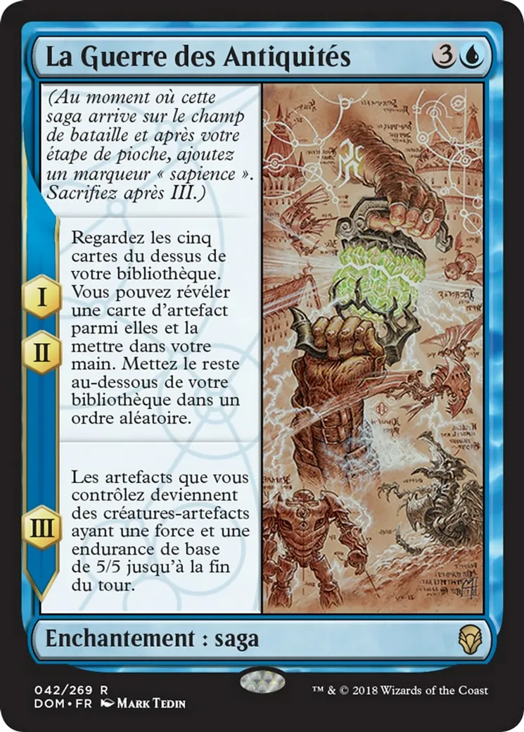 La Guerre des Antiquités from Dominaria - Magic: The Gathering