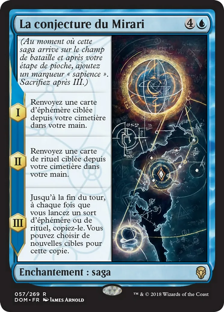 La conjecture du Mirari from Dominaria - Magic: The Gathering