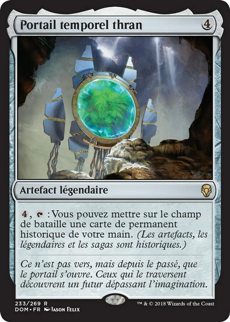 Portail temporel thran — Dominaria — Magic: The Gathering