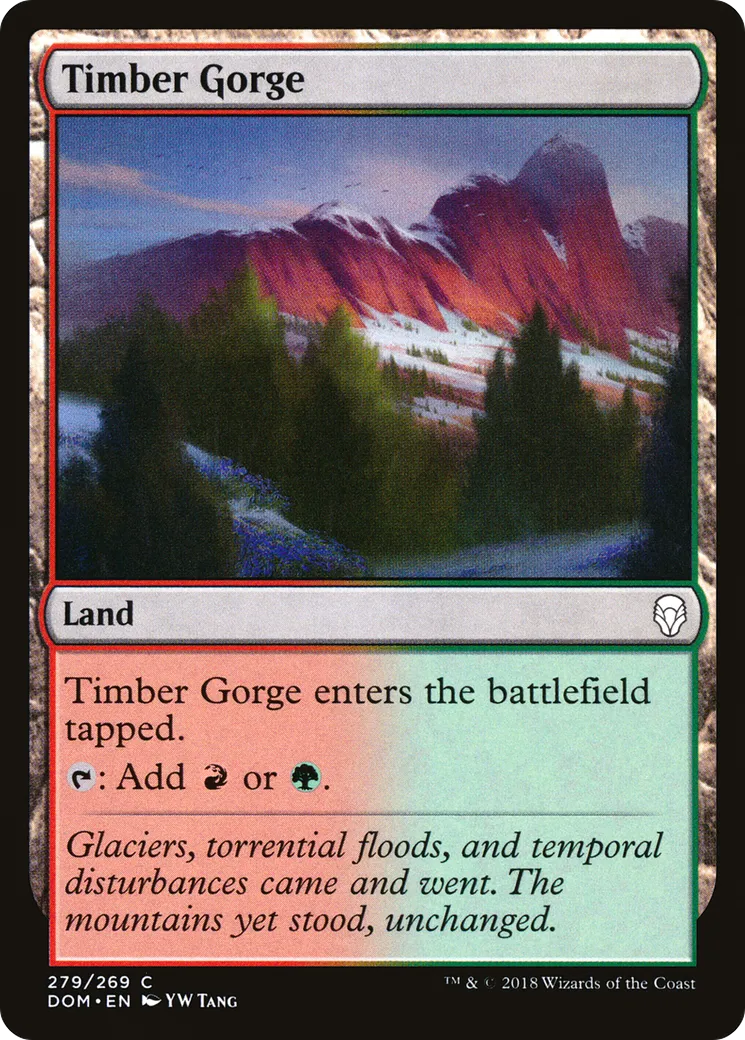 Gorge du massif — Dominaria — Magic: The Gathering