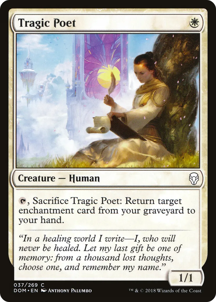 Poétesse tragique — Dominaria — Magic: The Gathering