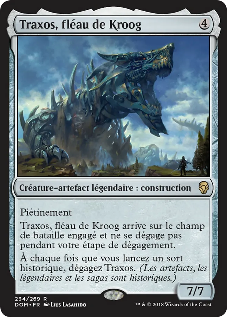 Traxos, fléau de Kroog — Dominaria — Magic: The Gathering