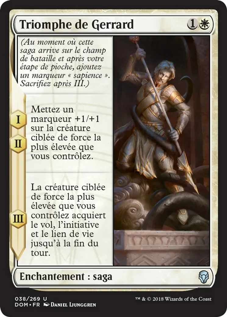 Triomphe de Gerrard — Dominaria — Magic: The Gathering