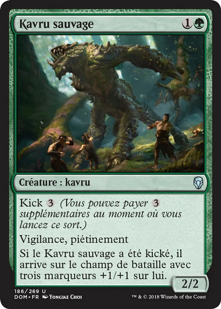Kavru sauvage — Dominaria — Magic: The Gathering