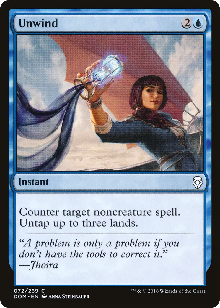 Unwind — Dominaria — Magic: The Gathering