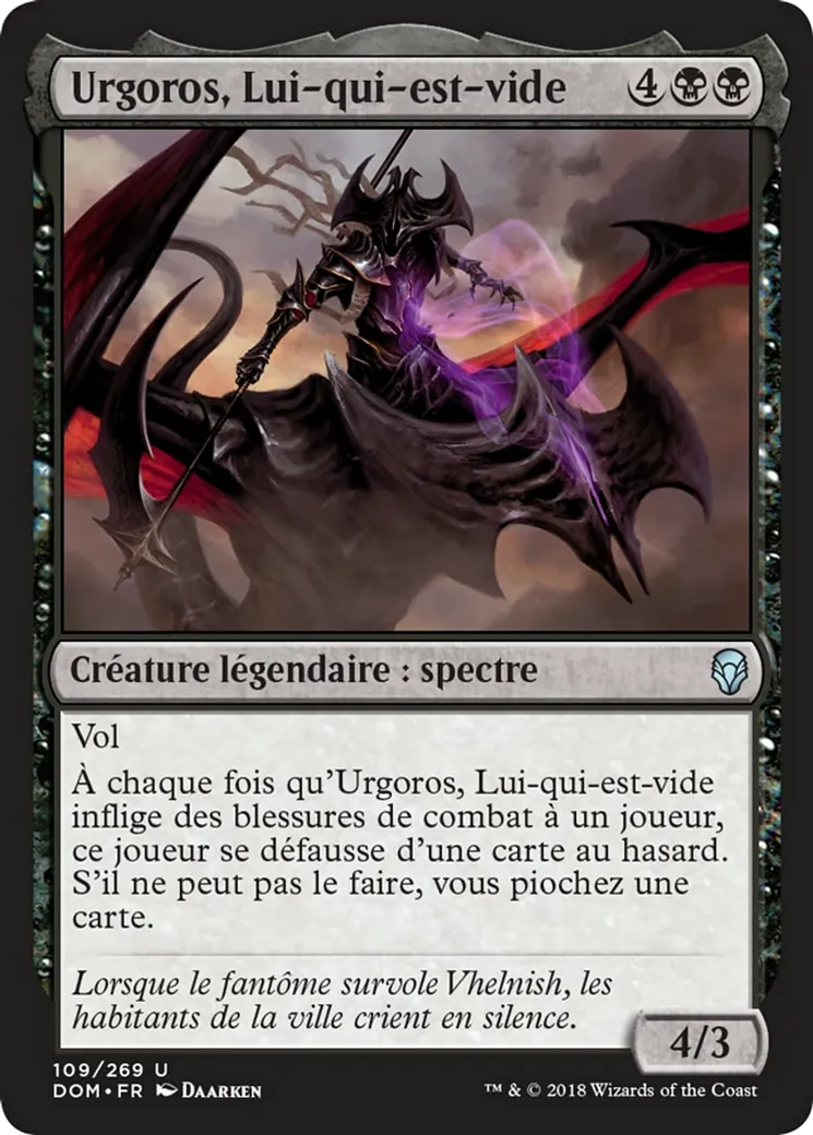 Urgoros, Lui-qui-est-vide — Dominaria — Magic: The Gathering