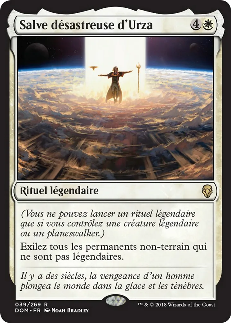 Salve désastreuse d'Urza — Dominaria — Magic: The Gathering