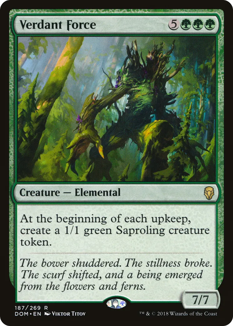 Force verdoyante — Dominaria — Magic: The Gathering