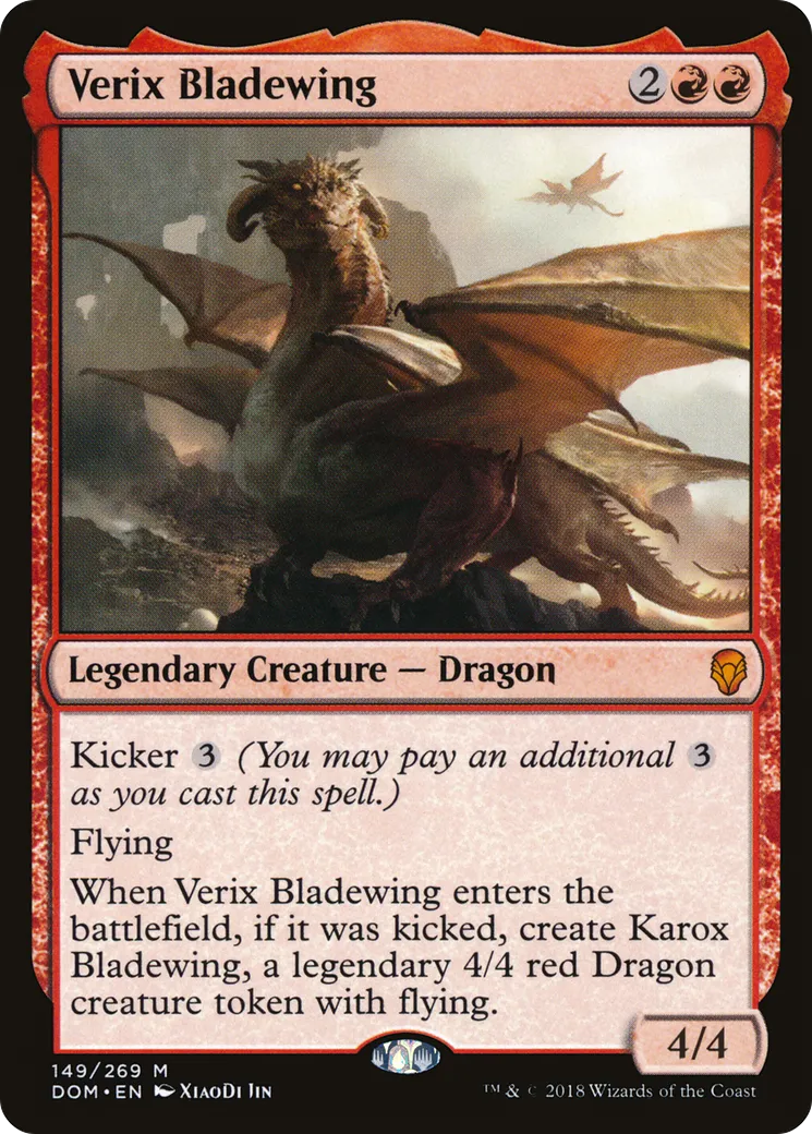 Verix Bladewing — Dominaria — Magic: The Gathering