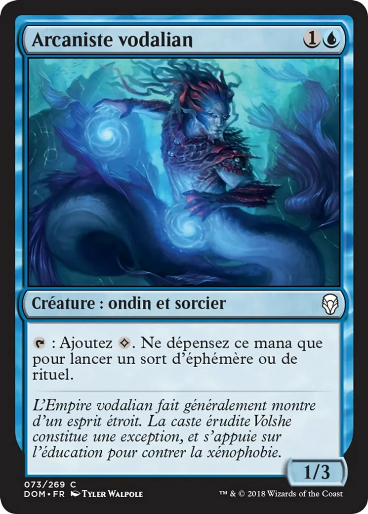 Arcaniste vodalian — Dominaria — Magic: The Gathering