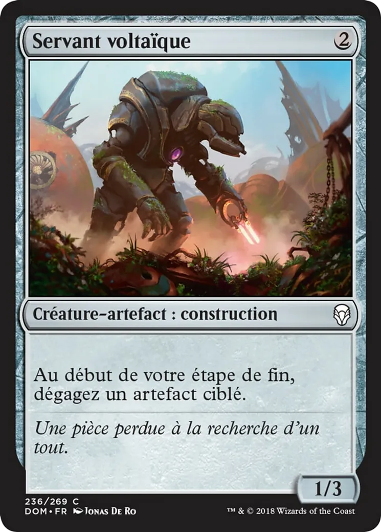 Servant voltaïque — Dominaria — Magic: The Gathering