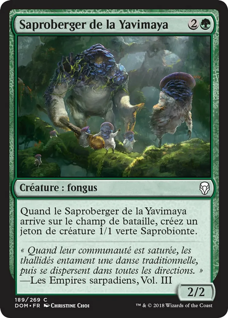 Saproberger de la Yavimaya — Dominaria — Magic: The Gathering
