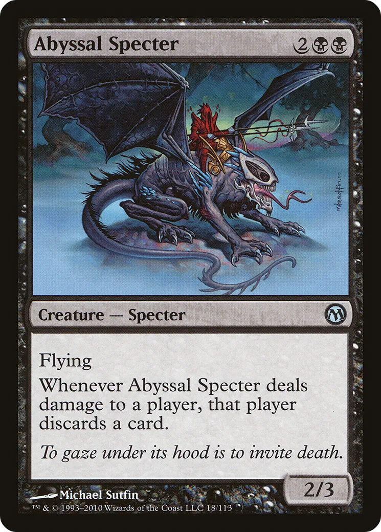 Abyssal Specter — Duels of the Planeswalkers — Magic: The Gathering