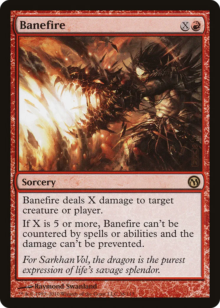 Banefire — Duels of the Planeswalkers — Magic: The Gathering