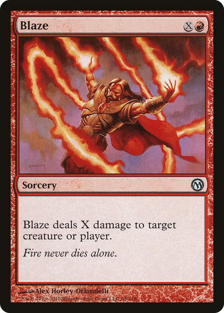 Blaze — Duels of the Planeswalkers — Magic: The Gathering