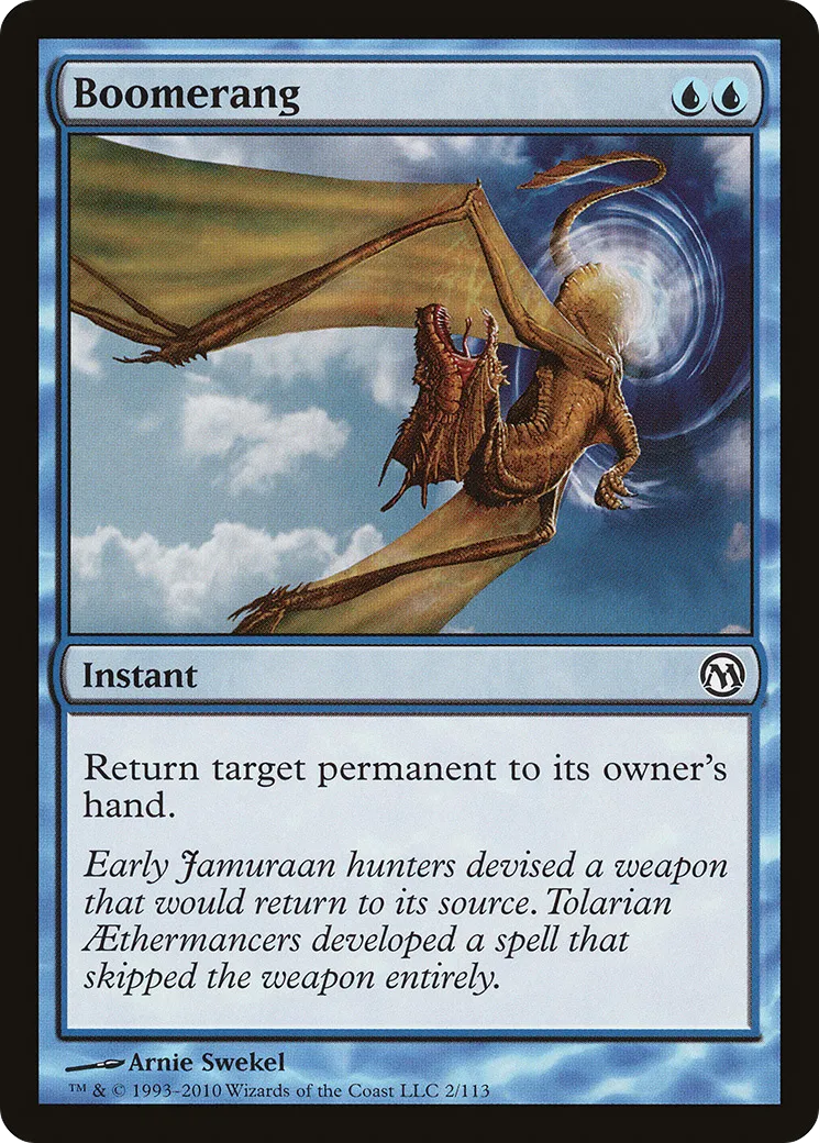 Boomerang — Duels of the Planeswalkers — Magic: The Gathering