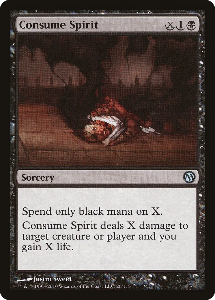 Consume Spirit — Duels of the Planeswalkers — Magic: The Gathering