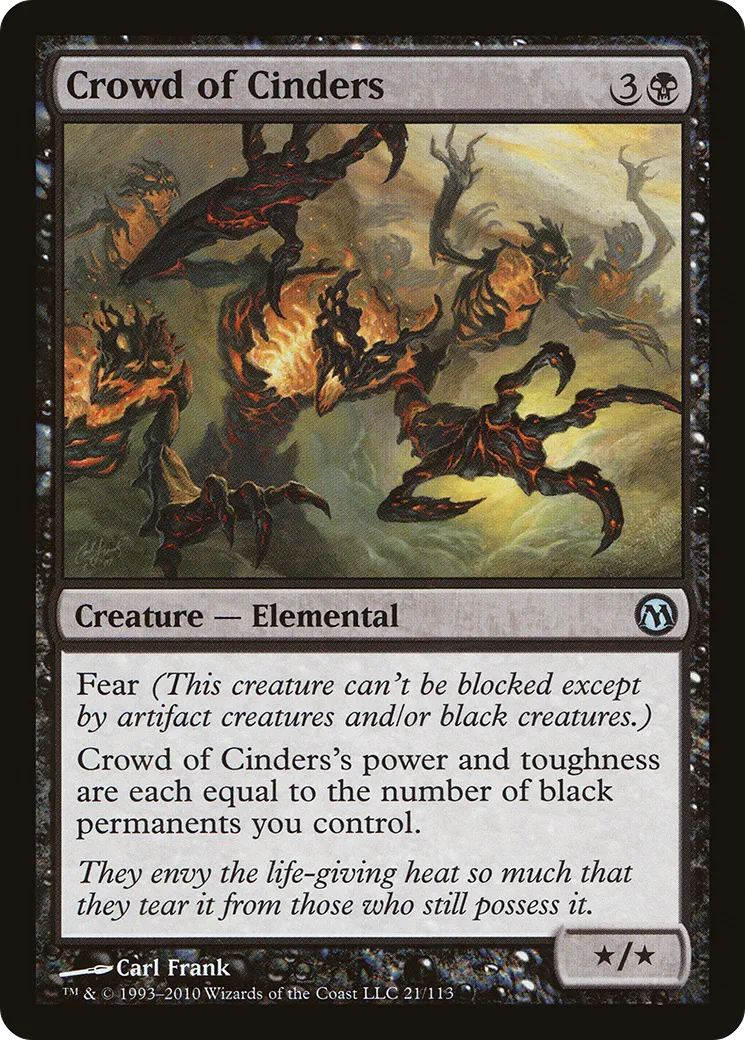 Crowd of Cinders — Duels of the Planeswalkers — Magic: The Gathering